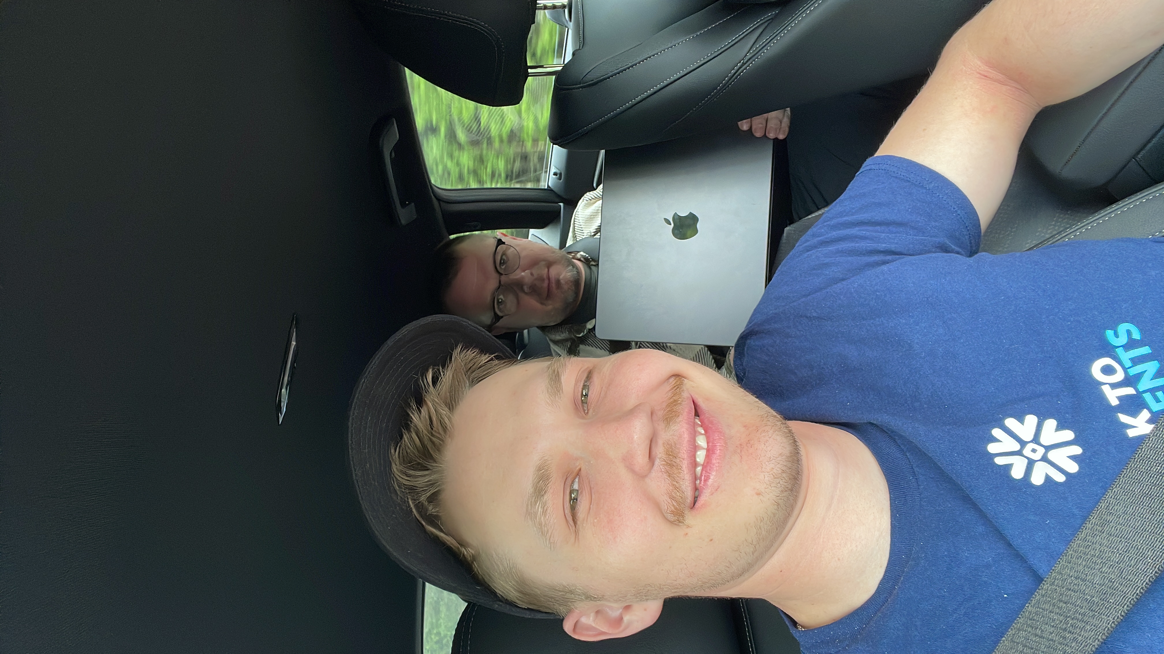 Agents writing code while on the road