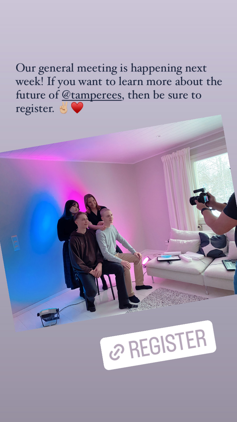 Tampere Entrepreneurship Society - photoshoot